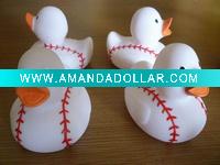 baseball rubber duck