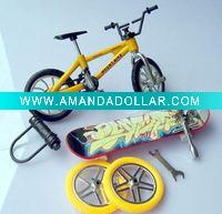 metal finger bicycle