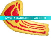 plastic dog bone toy