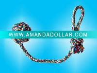 Wholesale Cotton Rope Dog Chew Toys with One Ball