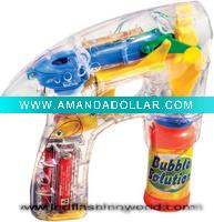 flashing toy, flashing bubble gun