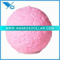Wholesale Vinyl Ball with LED light, rose design