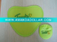 heart frisbee