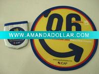 High quality foldable nylon round frisbee
