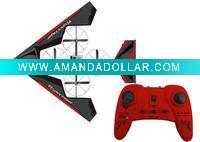 4CHANNEL INTRUDER INVISIBLE FIGHTER PLANE WITH 4 GYRO