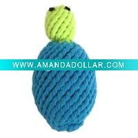 Wholesale Knitting Tortoise Toy for dogs