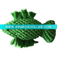 Wholesale Hand-knit Fish Toys for Dogs