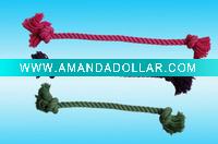 Long cotton rope pet toys