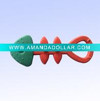 rubber fish bone toy