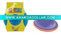 Wholesale pet flying disc,dual-color pet frisbee