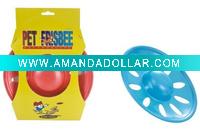 Wholesale pet flying disc,dual-color pet frisbee