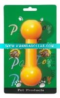Wholesale pet scented dumbbell,pet toys,pet products