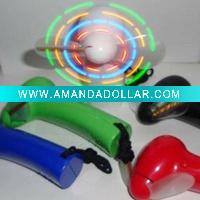 Wholesale led flashing mini fan