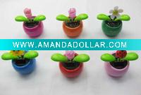 Solar Powered Flower Flip Flap