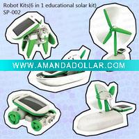 6 in 1 solar powered toy