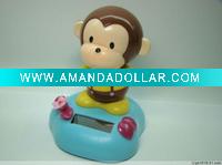 solar toys solar monkey flip flap