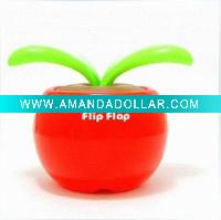automobile ornament flip flap solar power flower