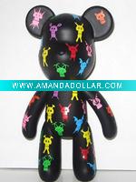 Wholesale wind up bear pvc bear plastic bear