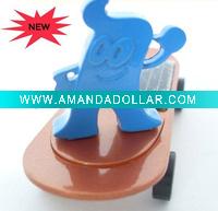 solar toy skateboard