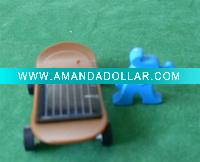 Educational solar toy scooter