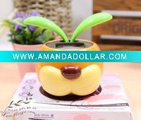 Wholesale promotion gifts flip flap solar flower