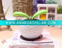 Wholesale flip flap solar flower car decoration