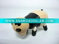 Wholesale Wooden craft panda