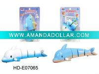 Wholesale wind up dolphin