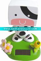Wholesale Novelty cartoon design solar power educational toy