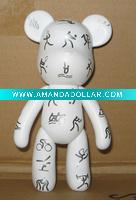 Wholesale wind up bear pvc bear plastic bear