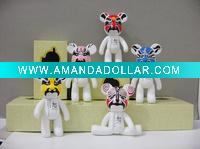 Wholesale wind up bear pvc bear plastic bear