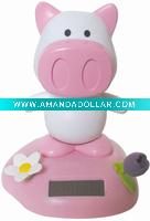 Solar power educationa pig toy