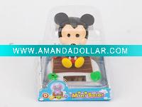 Wholesale Micky Mouse solar power educational toy,gift