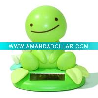 Wholesale Smiling baby solar power toy