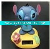 Solar power flip flap educational toy
