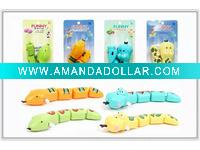 Wholesale wind up-draging snake