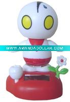 Wholesale solar toy Mini solar dance toys-super man