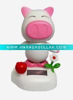 Wholesale Mini solar dance toys-pig