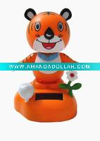 Wholesale Mini solar dance toys-tiger