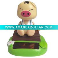 Mini solar toys-Pig