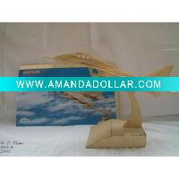 Plane 3D wooden jigsaw puzzles