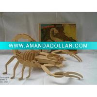 3D wooden jigsaw puzzles