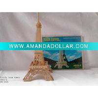 3D wooden jigsaw puzzles