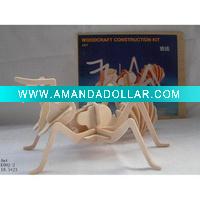 3D wooden jigsaw puzzles