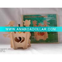 3D wooden jigsaw puzzles