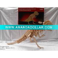Dinosaur 3D wooden jigsaw puzzles