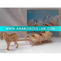 Wholesale Animal 3D wooden jigsaw puzzles