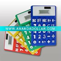 Wholesale Latest fashion hot sell pocket silicone calculator