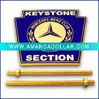 Wholesale Gorgeous metal enamel car emblem with low cost
