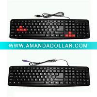 Wholesale factory manufacture standard waterproof USB computer keyboard
